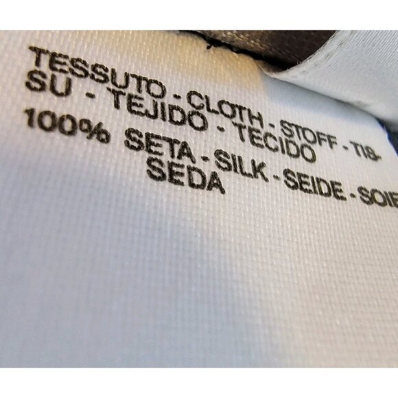 MAX MARA Pura Seda Wrap Skirt And Sleeveless Top Black 100% Silk Sz US8 2 PC Set - Picture 13 of 16